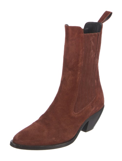 Cult Gaia Suede Chelsea Boots