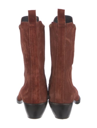 Cult Gaia Suede Chelsea Boots