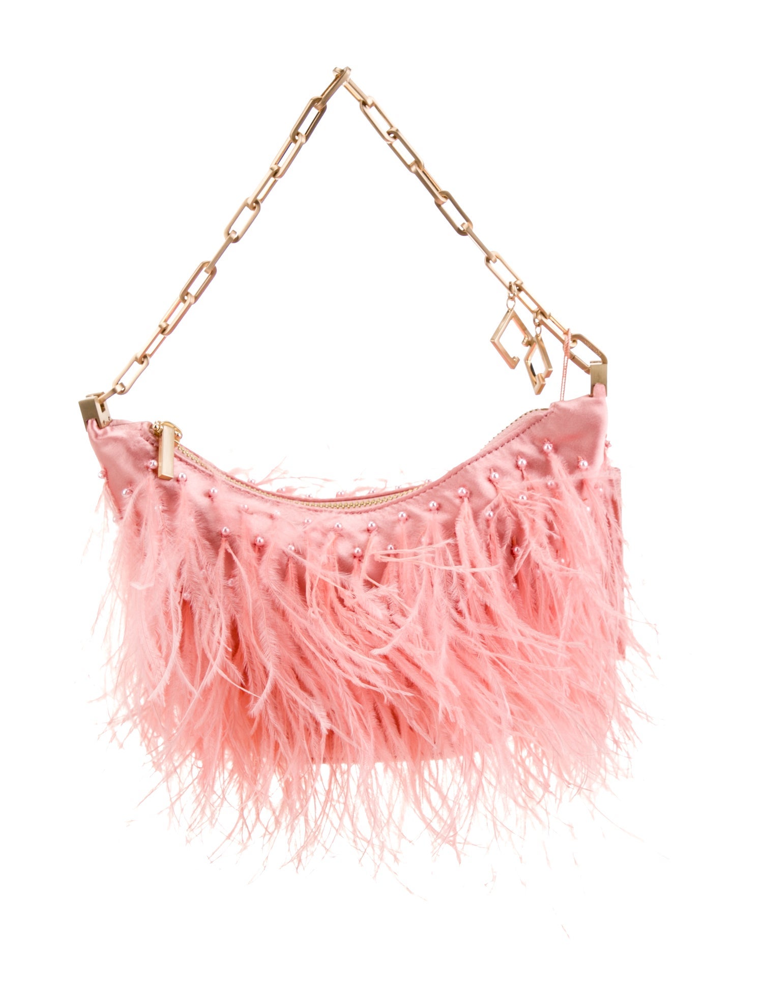 Cult Gaia Satin Shoulder Bag w/ Tags