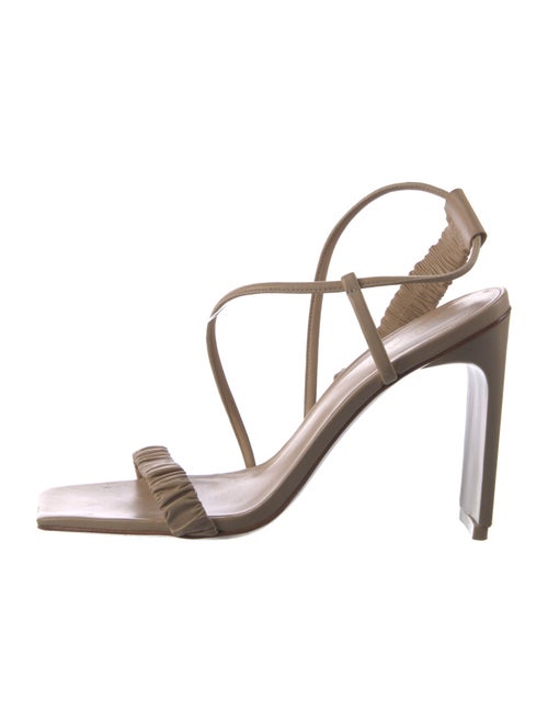 Cult Gaia Leather Slingback Sandals