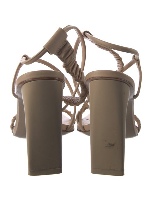 Cult Gaia Leather Slingback Sandals