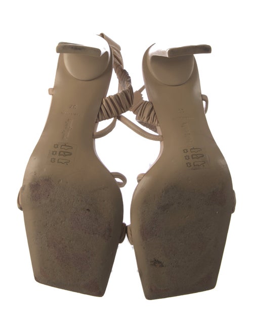 Cult Gaia Leather Slingback Sandals