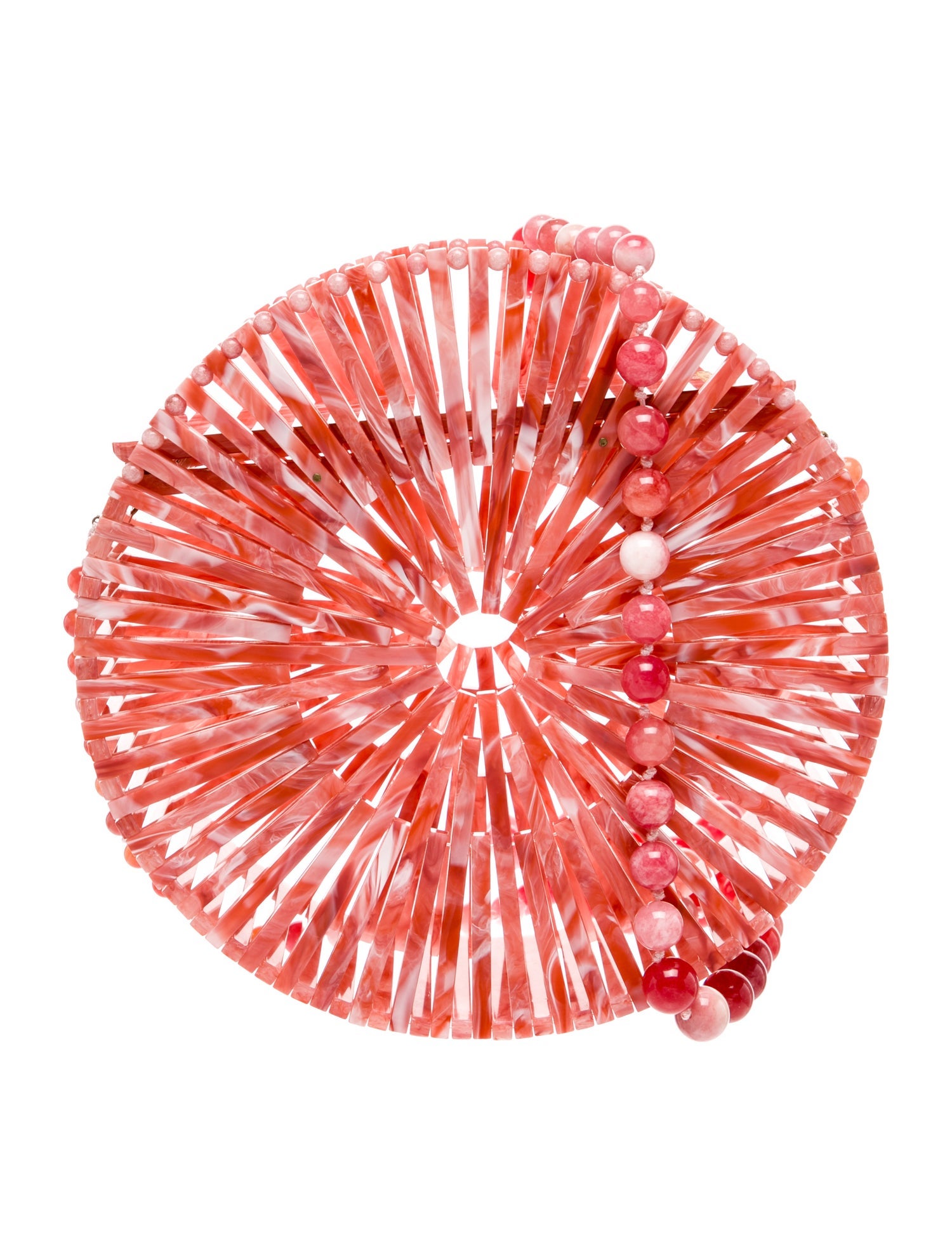 Cult Gaia Acrylic Clutch