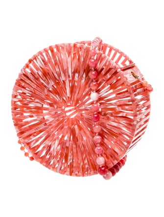 Cult Gaia Acrylic Clutch