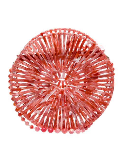 Cult Gaia Acrylic Clutch