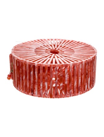 Cult Gaia Acrylic Clutch