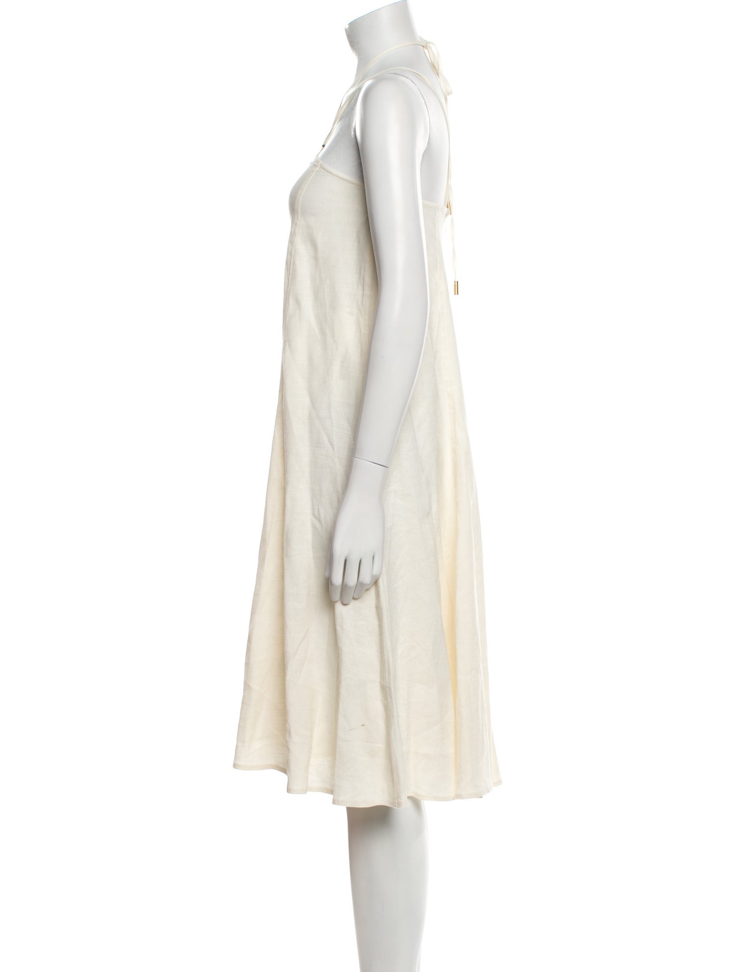 Cult Gaia Halterneck Knee-Length Dress