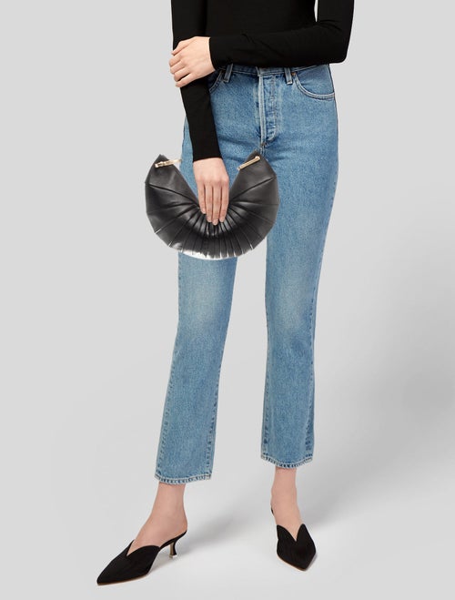 Cult Gaia Leather Hobo