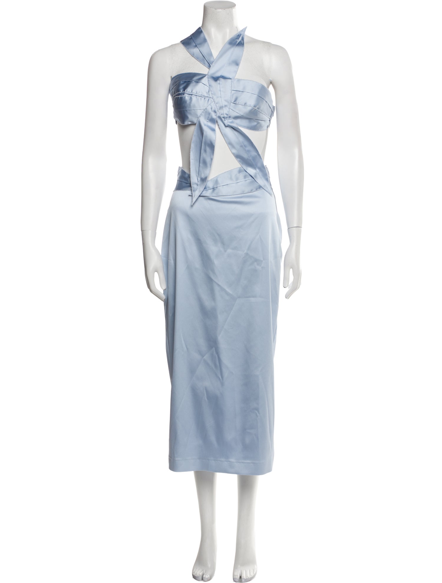 Cult Gaia Halterneck Knee-Length Dress w/ Tags