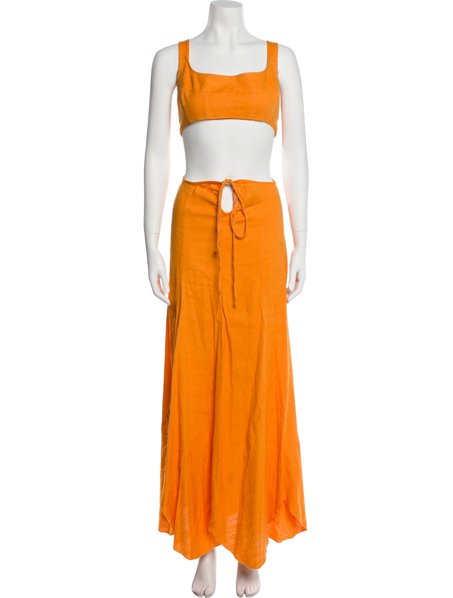 Cult Gaia Square Neckline Long Dress