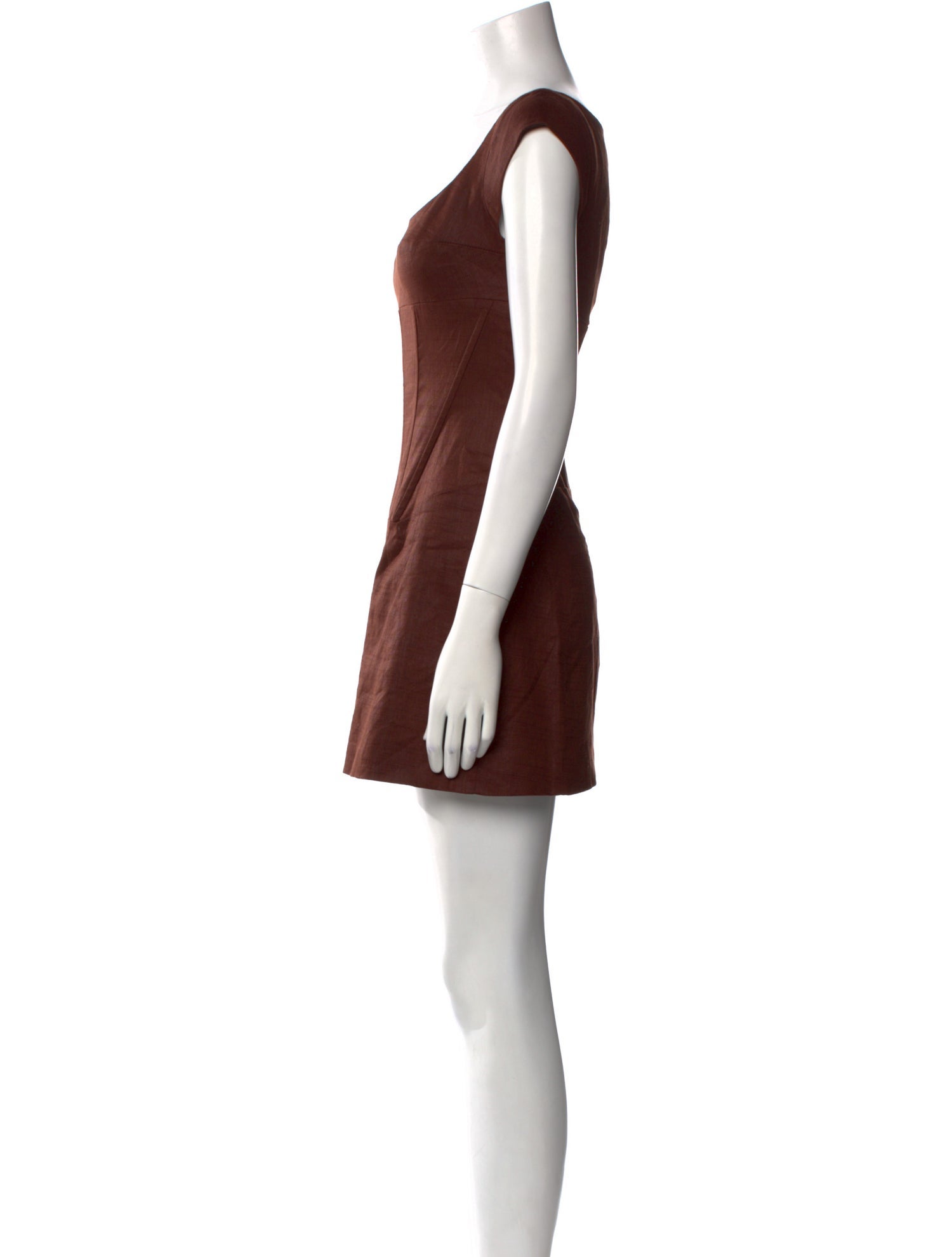 Cult Gaia Scoop Neck Mini Dress