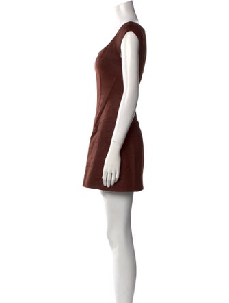 Cult Gaia Scoop Neck Mini Dress