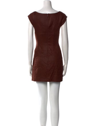 Cult Gaia Scoop Neck Mini Dress