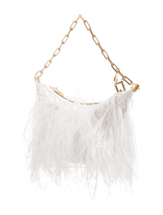 Cult Gaia Satin Top Handle Bag