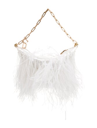 Cult Gaia Satin Top Handle Bag