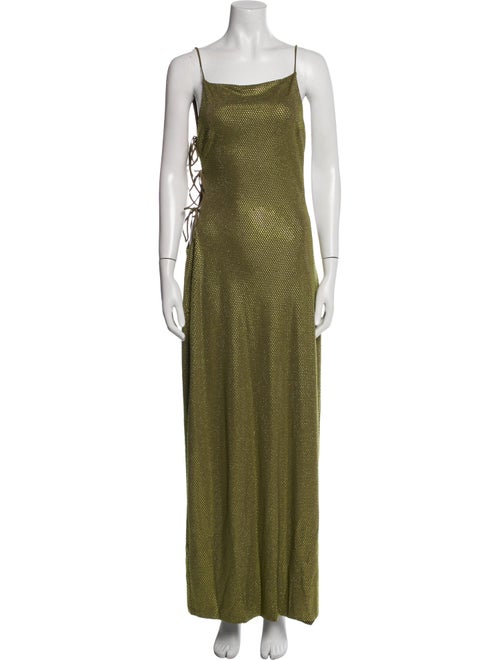 Cult Gaia Square Neckline Long Dress