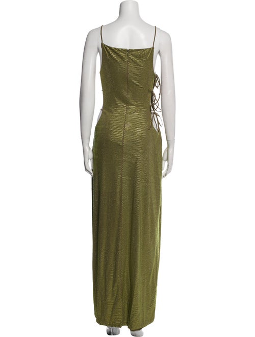 Cult Gaia Square Neckline Long Dress