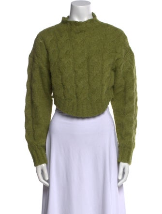 Cult Gaia Mock Neck Sweater