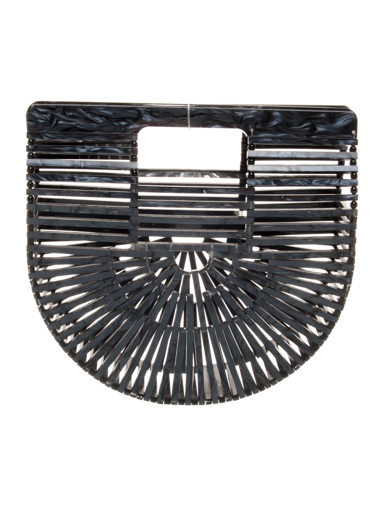 Cult Gaia Acrylic Top Handle Bag