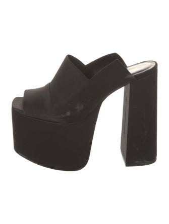 Cult Gaia Satin Slides