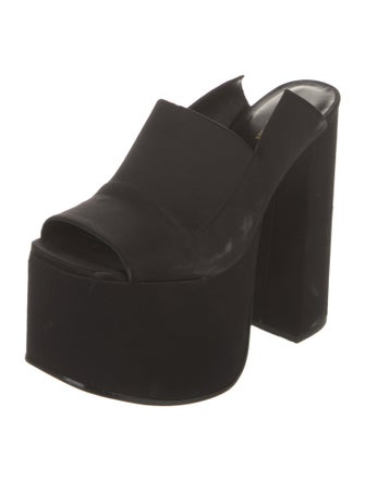 Cult Gaia Satin Slides