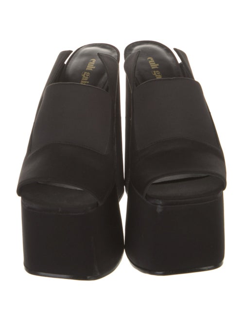 Cult Gaia Satin Slides