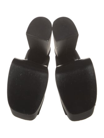 Cult Gaia Satin Slides