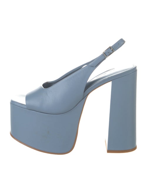 Cult Gaia Leather Slingback Sandals