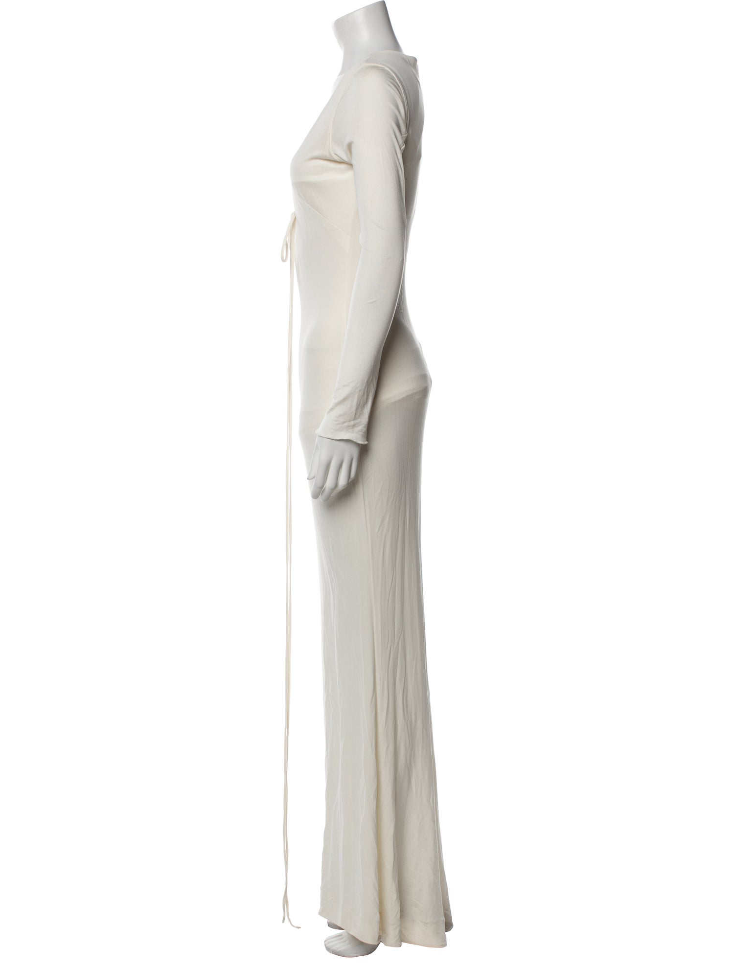 Cult Gaia V-Neck Long Dress