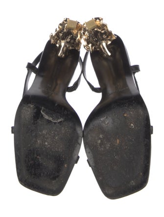 Cult Gaia Leather Slingback Sandals