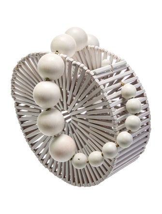 Cult Gaia Bamboo Shoulder Bag