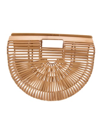 Cult Gaia Bamboo Top Handle Bag