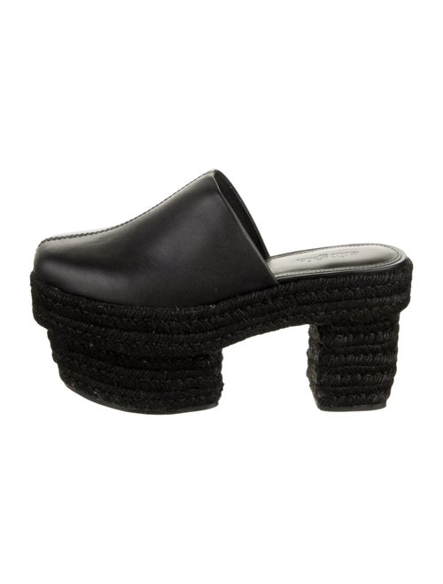 Cult Gaia Leather Slides