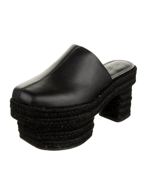 Cult Gaia Leather Slides