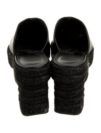 Cult Gaia Leather Slides