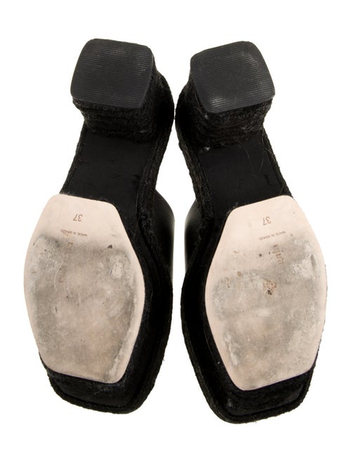 Cult Gaia Leather Slides