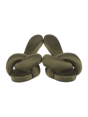 Cult Gaia Satin Slides