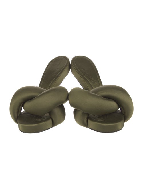 Cult Gaia Satin Slides