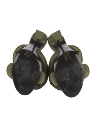 Cult Gaia Satin Slides