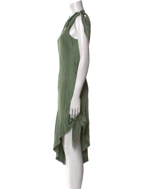 Cult Gaia Scoop Neck Midi Length Dress