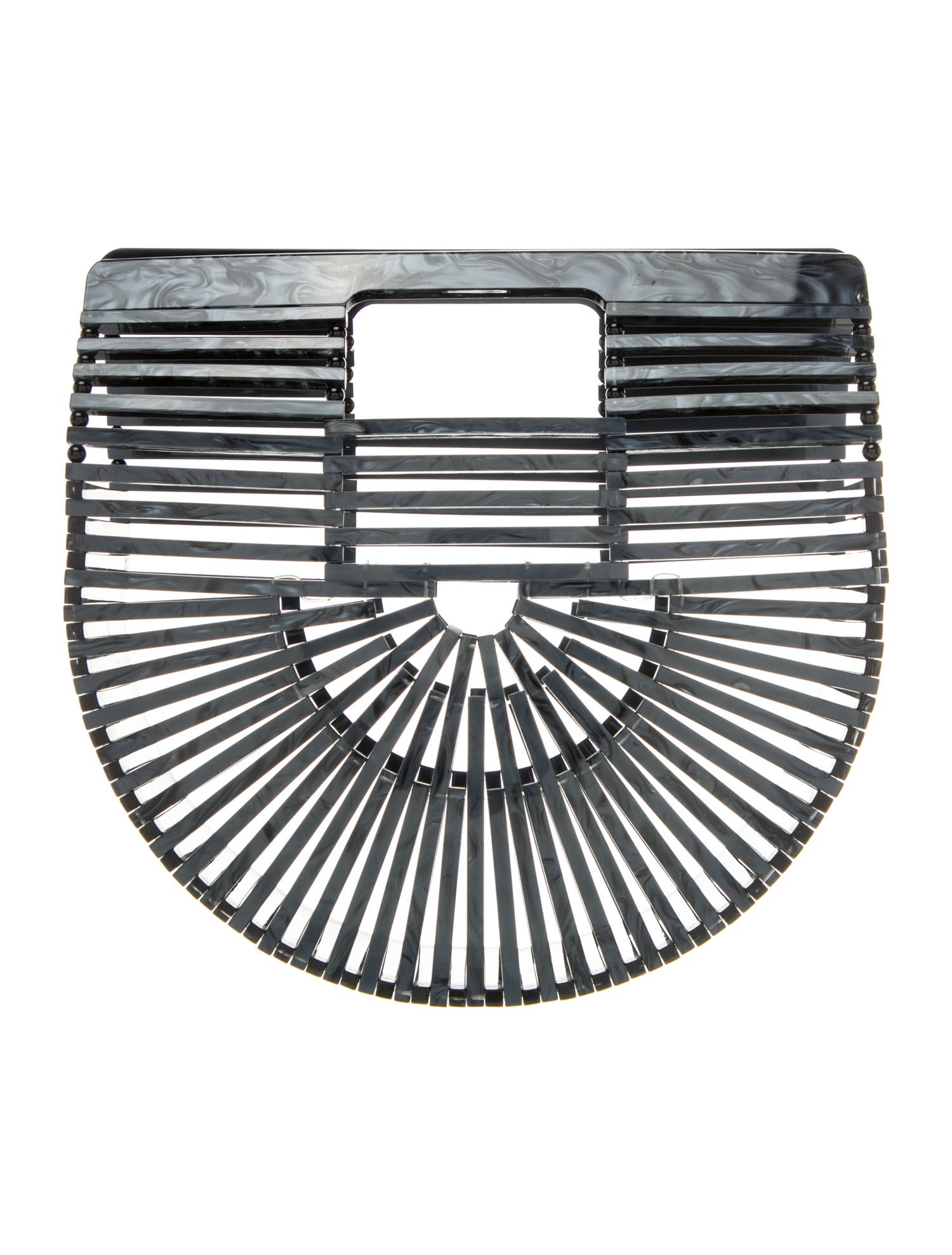 Cult Gaia Acrylic Top Handle Bag