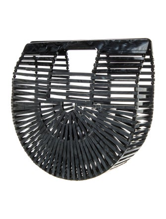 Cult Gaia Acrylic Top Handle Bag