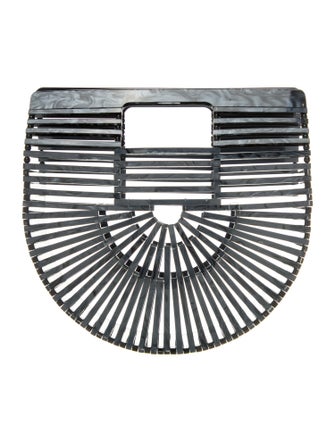 Cult Gaia Acrylic Top Handle Bag