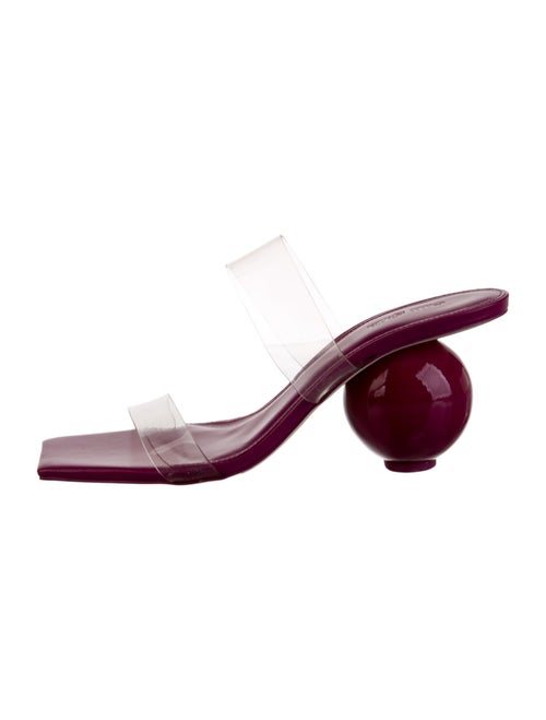 Cult Gaia Leather Slingback Sandals