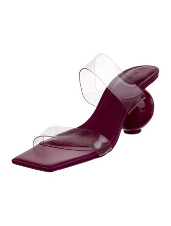 Cult Gaia Leather Slingback Sandals