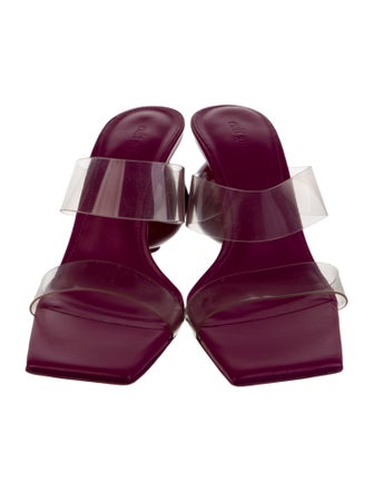 Cult Gaia Leather Slingback Sandals