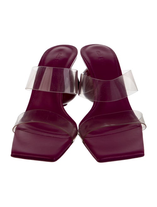 Cult Gaia Leather Slingback Sandals