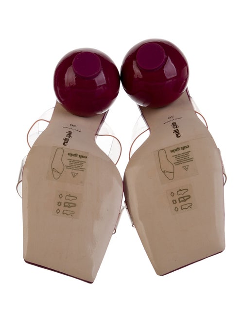 Cult Gaia Leather Slingback Sandals