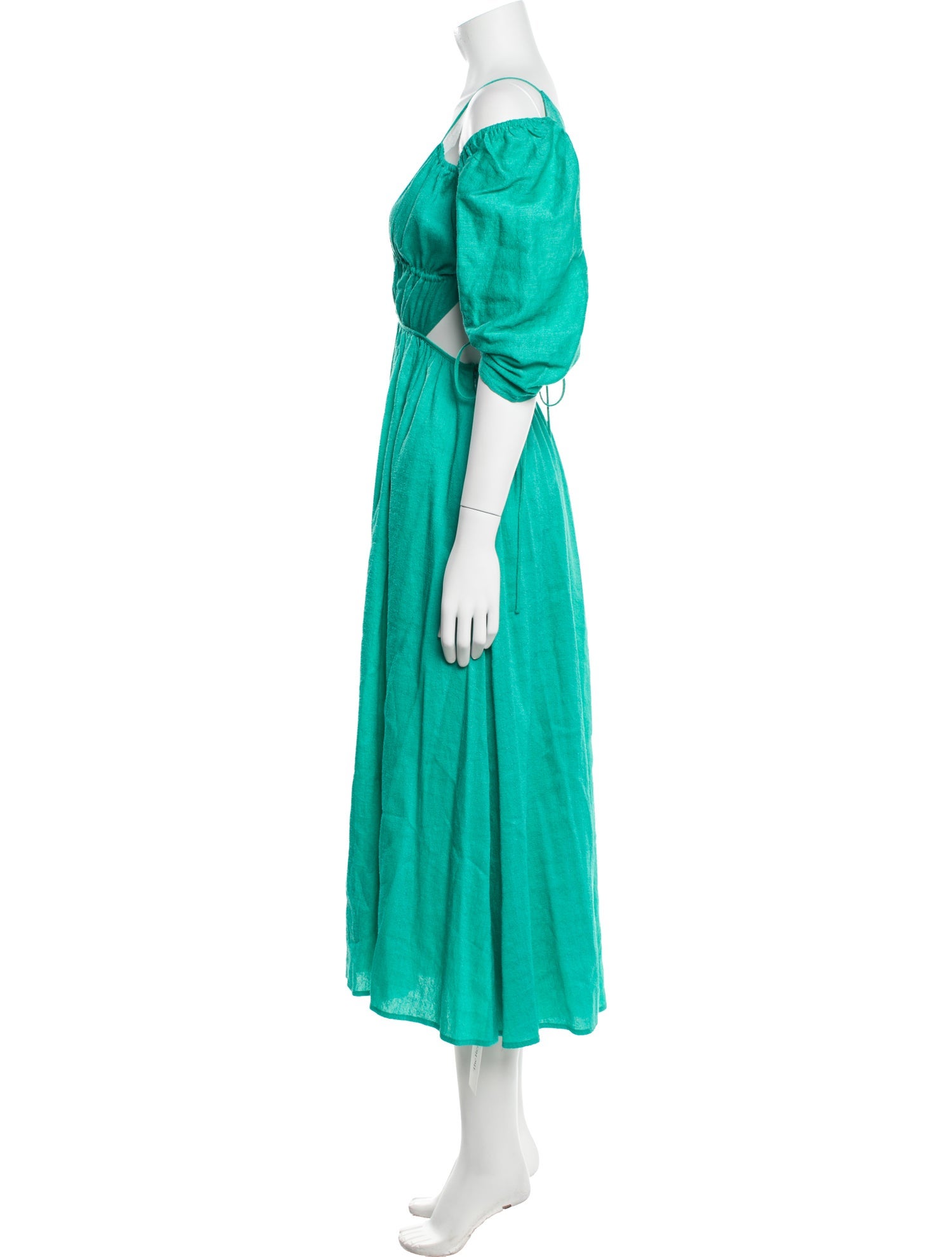 Cult Gaia V-Neck Long Dress
