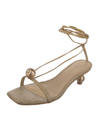 Cult Gaia Raffia Espadrilles